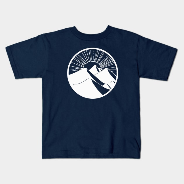 Rising Sun Kids T-Shirt by DrawnOutThere